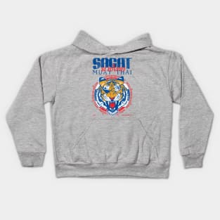 Sagat The God of Muay Thai Gym Kids Hoodie